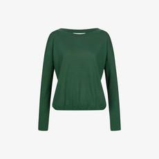 Wollen Boothals Top | Lanius | Groen via WhatTheF