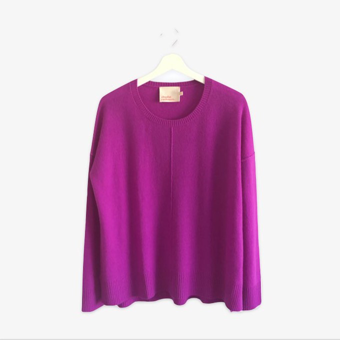 Cashmere Sweater Kenza | Absolut Cashmere | Violet from WhatTheF