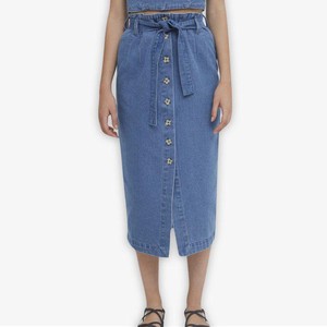 Denim rok Dixon | Rita Row | Blauw from WhatTheF