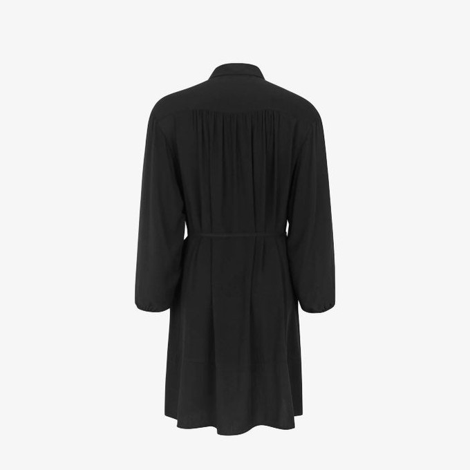 Korte Jurk Mila | Soft Rebels | Zwart from WhatTheF