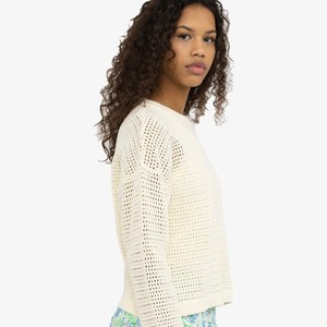 Crochet Sweater Maren | Soft Rebels | Off white from WhatTheF
