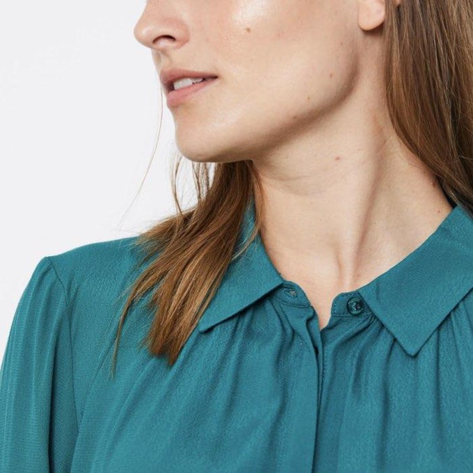 Jurk Anna | Soft Rebels | Turquoise from WhatTheF