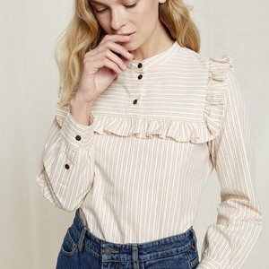 Blouse Alix |  People Tree | Beige from WhatTheF
