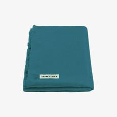 Alpaca Sjaal | Alpaca Loca | Turquoise via WhatTheF