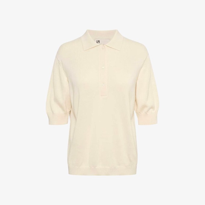 Amel Polo Pullover | Lounge Nine | Ecru from WhatTheF