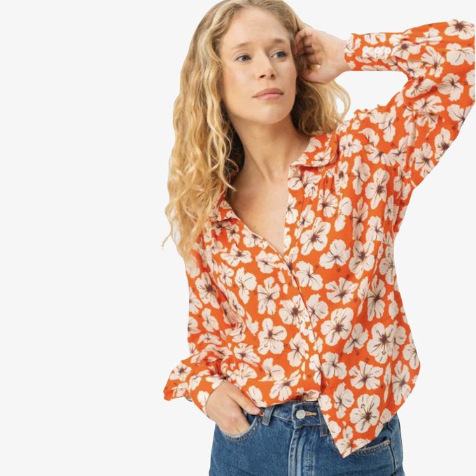 Blouse Robine | Elements of Freedom | Oranje from WhatTheF