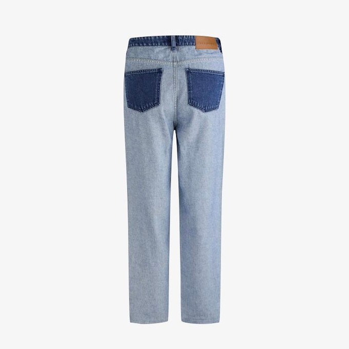 Jeans Avelon Reverse | Blanche | Blauw from WhatTheF