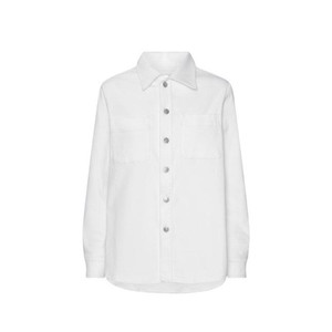 Overshirt Agusta | Blanche | Wit from WhatTheF