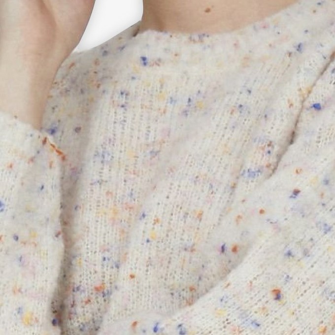 Merino Sweater Kaja | Basic Apparel | Multi from WhatTheF