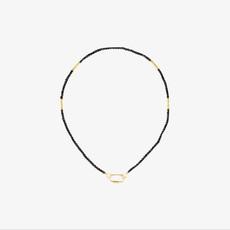 Ketting Black Onyx | I Am Jai | Zwart van WhatTheF