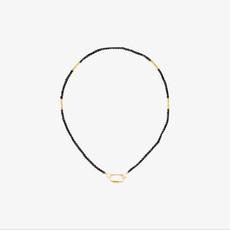 Ketting Black Onyx | I Am Jai | Zwart via WhatTheF