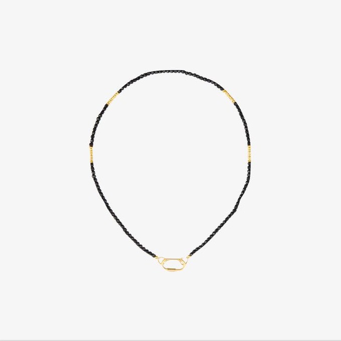 Ketting Black Onyx | I Am Jai | Zwart from WhatTheF