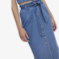 Denim rok Dixon | Rita Row | Blauw via WhatTheF