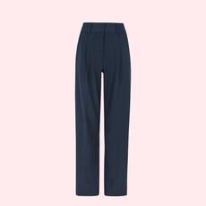 Loose Pants Vilja | Soft Rebels | Blauw via WhatTheF