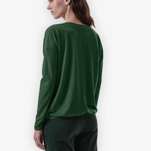 Wollen Boothals Top | Lanius | Groen from WhatTheF