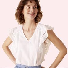 Blouse Sirius | Ekyog | Wit via WhatTheF