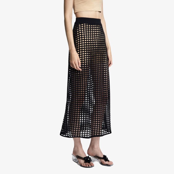 Crochet Midirok Clair | Rita Row | Zwart from WhatTheF