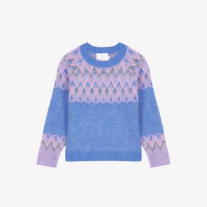 Alpaca Sweater Alaric | Absolut Cashmere | Blauw from WhatTheF