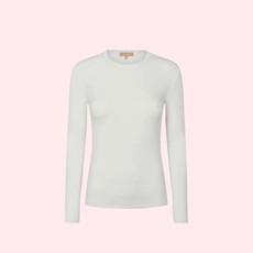 Rib Top Fenja | Soft Rebels | Wit via WhatTheF