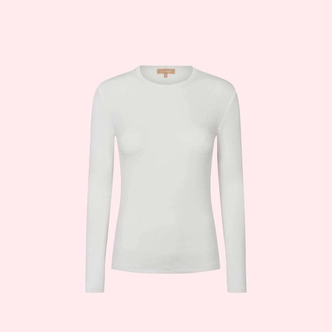 Rib Top Fenja | Soft Rebels | Wit from WhatTheF