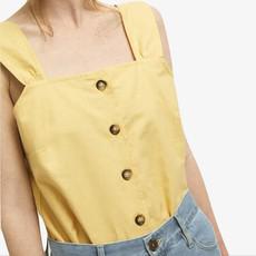 Mouwloze top Rebeca | Rita Row | Geel van WhatTheF