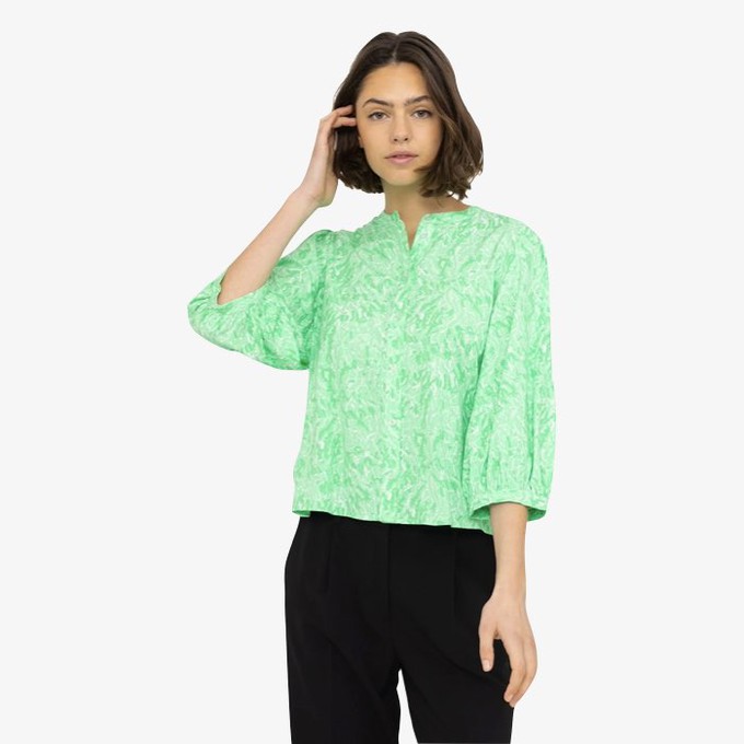 Shirt Briella Elma | Soft Rebels | Groen from WhatTheF