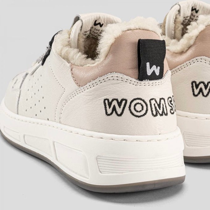 Sneaker Hyper White Bhali | Womsh | Wit Roze from WhatTheF