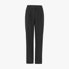 Loose Pants Vilja | Soft Rebels | Zwart via WhatTheF