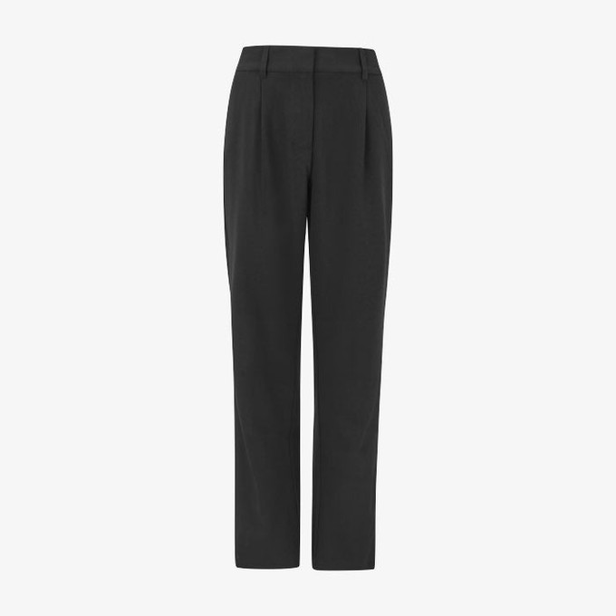 Loose Pants Vilja | Soft Rebels | Zwart from WhatTheF