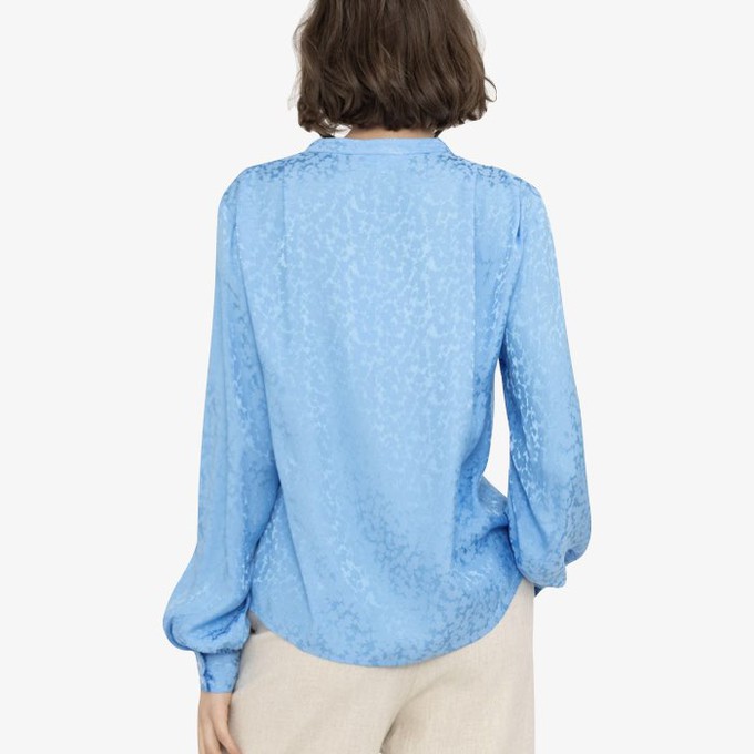 Blouse Collins | Soft Rebels | Blauw from WhatTheF