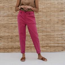 Broek Gauri | JLabel | Fuchsia via WhatTheF