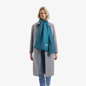 Alpaca Sjaal Slim | Alpaca Loca | Turquoise from WhatTheF