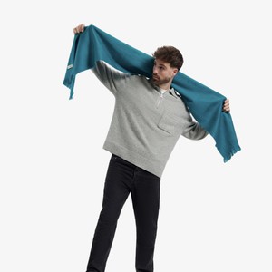 Alpaca Sjaal Slim | Alpaca Loca | Turquoise from WhatTheF
