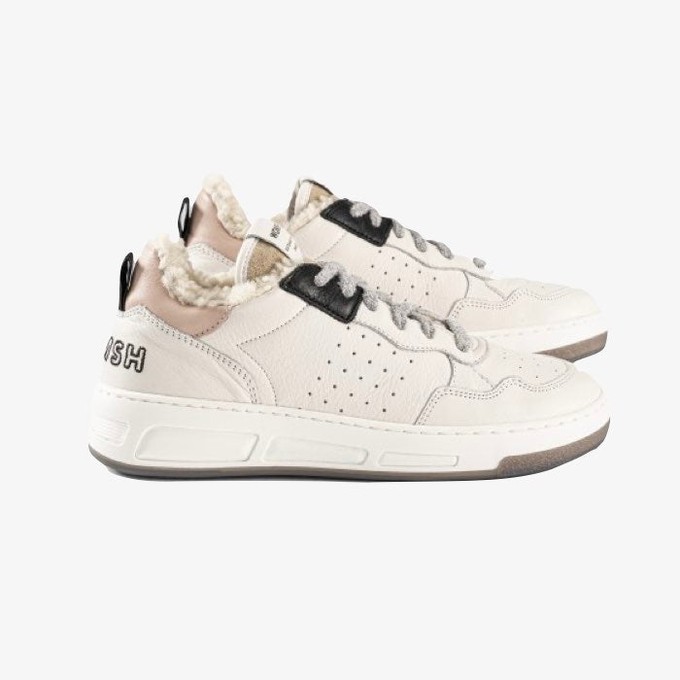 Sneaker Hyper White Bhali | Womsh | Wit Roze from WhatTheF