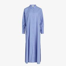 Lange Kaftan Jurk | Blanche | Blauw via WhatTheF