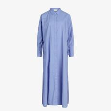 Lange Kaftan Jurk | Blanche | Blauw via WhatTheF