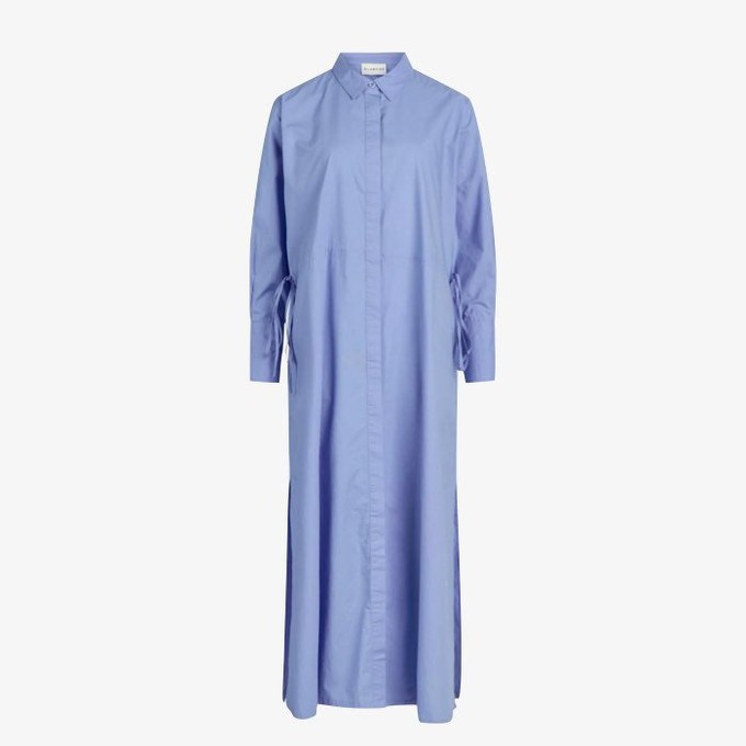 Lange Kaftan Jurk | Blanche | Blauw from WhatTheF