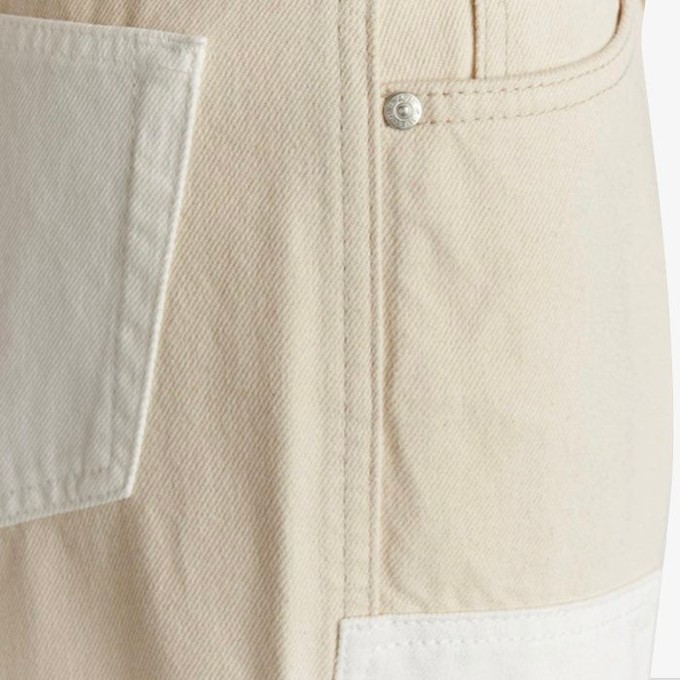 Workwear Jeans Blake | Blanche | Beige from WhatTheF