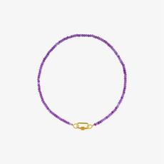 Ketting Purple Jade | I Am Jai | Paars via WhatTheF
