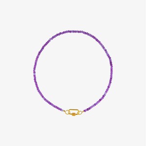 Ketting Purple Jade | I Am Jai | Paars from WhatTheF