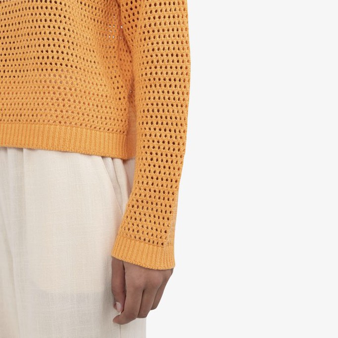 Crochet Sweater Maren | Soft Rebels | Oranje from WhatTheF