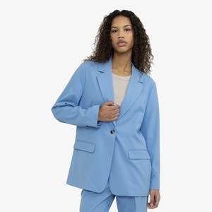 Loose Fit Blazer Vilja | Soft Rebels | Blauw from WhatTheF