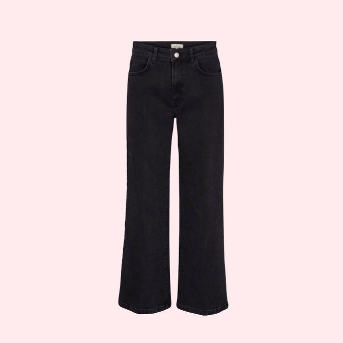 Jeans Enya | Basic Apparel | Zwart from WhatTheF