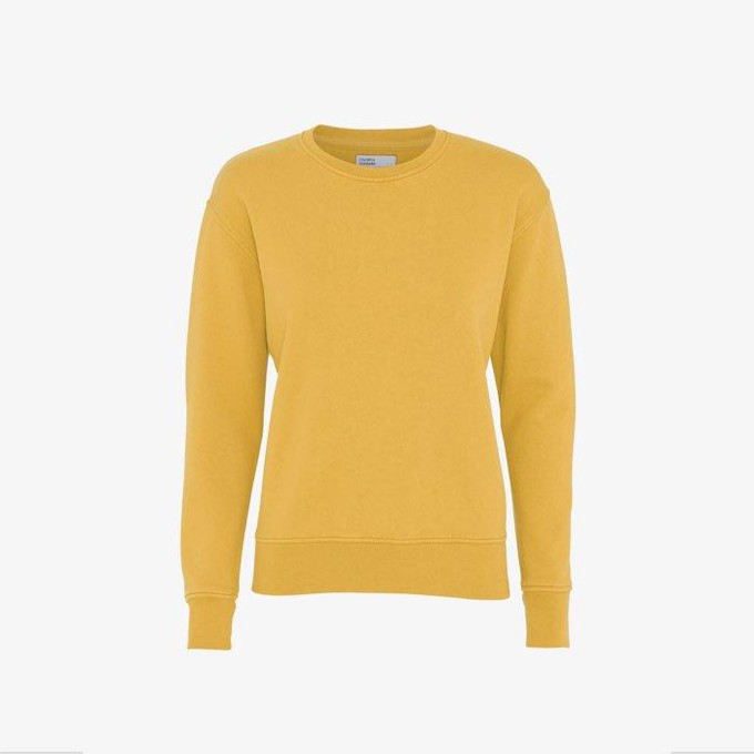 Trui Classic Crew | Colorful Standard | Geel from WhatTheF