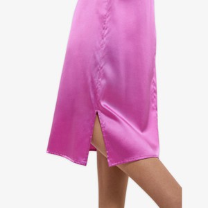 Zijden Satijnen Midi Rok | Lanius | Roze from WhatTheF