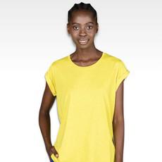 T-shirt Jeanne | Absolut Cashmere | Geel via WhatTheF