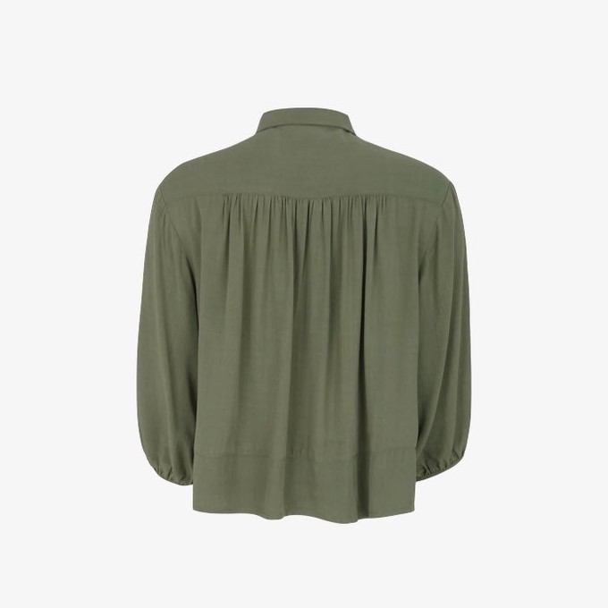 Blouse Myla | Soft Rebels | Groen from WhatTheF