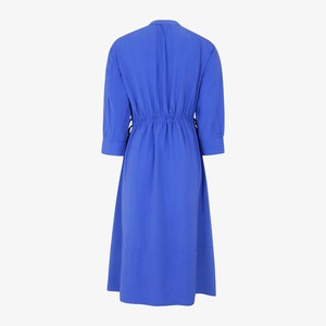 Midi Jurk Donna | Soft Rebels | Blauw from WhatTheF