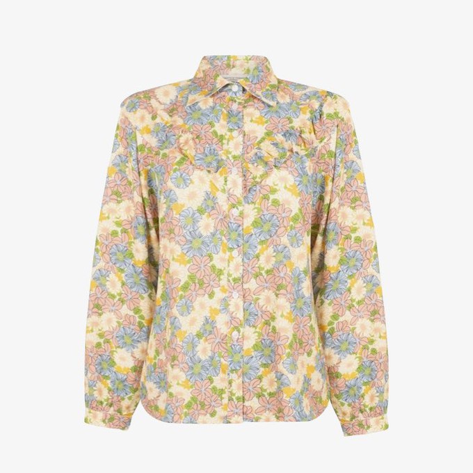 Blouse Indy | Elements Of Freedom | Roze Geel from WhatTheF