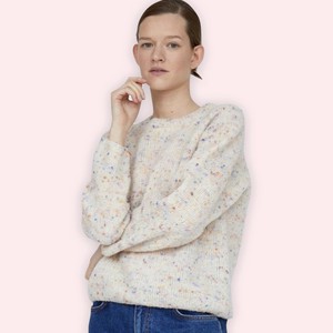Merino Sweater Kaja | Basic Apparel | Multi from WhatTheF